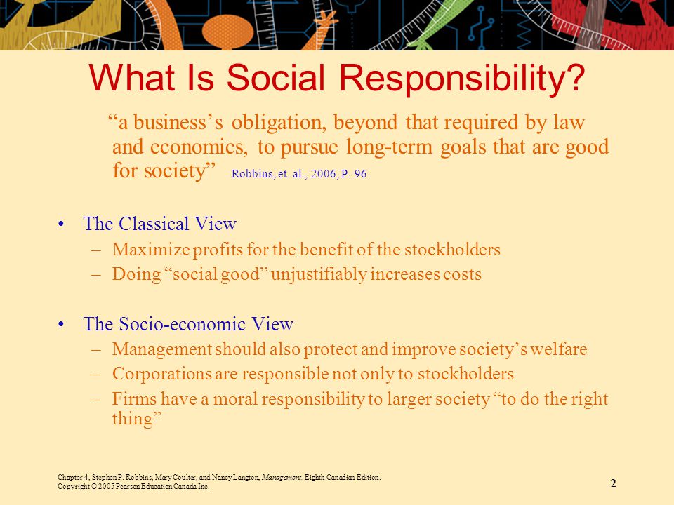 What Is Social Responsibility