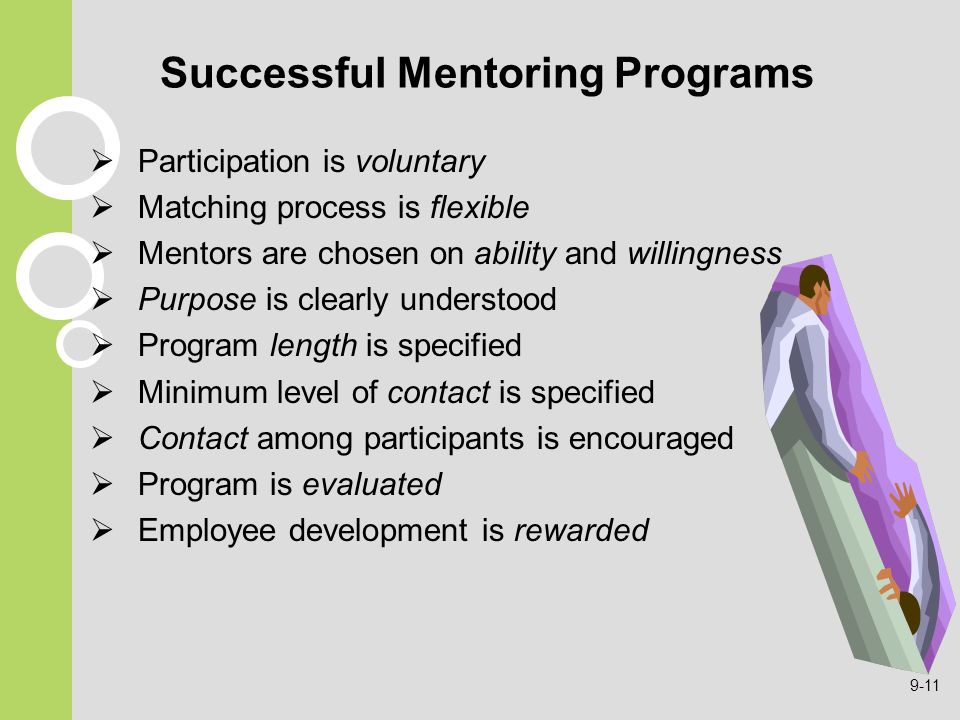 Successful Mentoring Programs