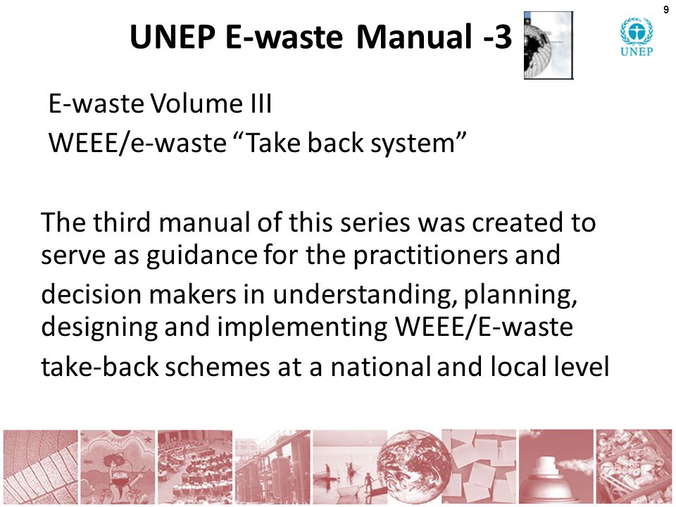 UNEP E-waste Manual -3