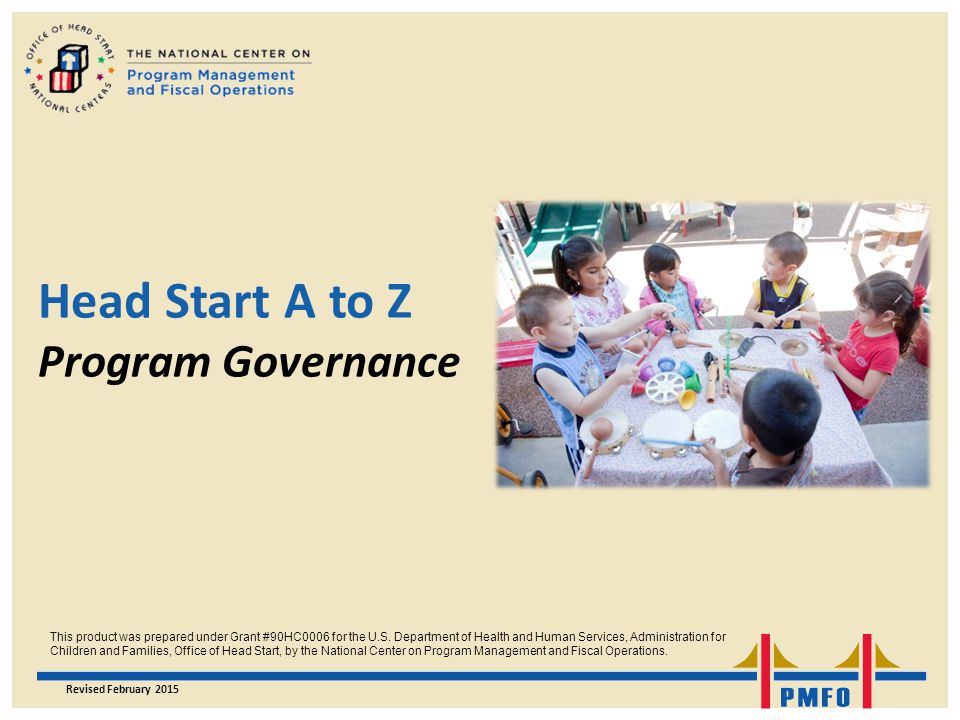 Head Start A to Z Program Governance