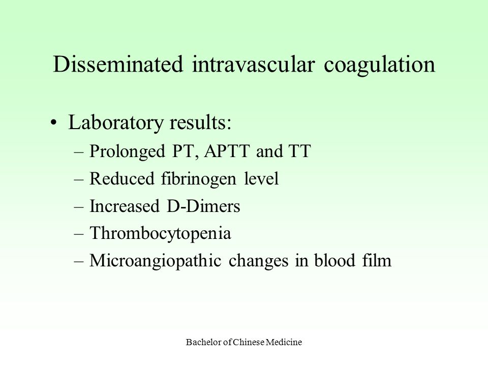 Image result for disseminated intravascular investigation
