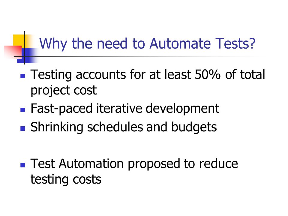 Balancing Manual and Automated Tests