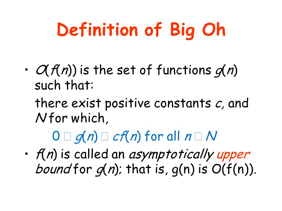 Asymptotic Growth Rate Ppt Video Online Download