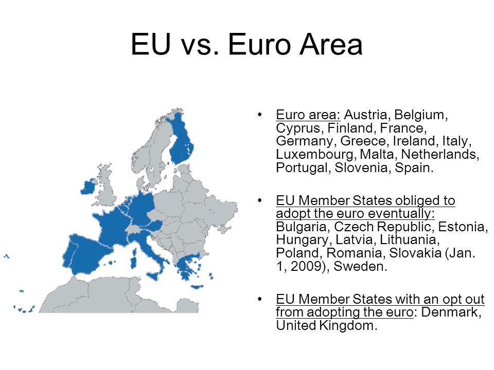 EU vs. Euro Area