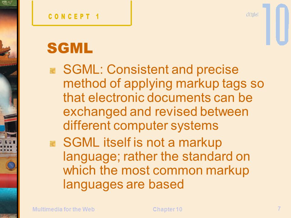 CONCEPT 1 SGML.