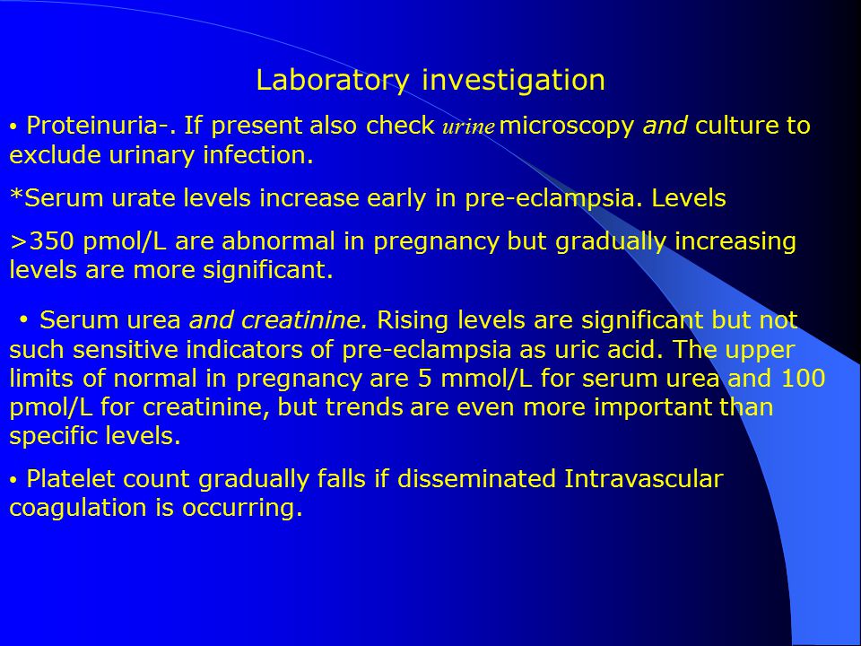Laboratory investigation