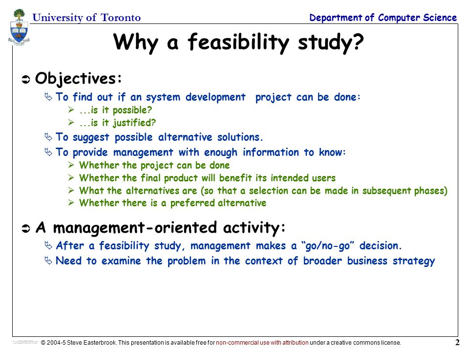 lecture 7 the feasibility study ppt video online download example of research report pdf how to address a webinar