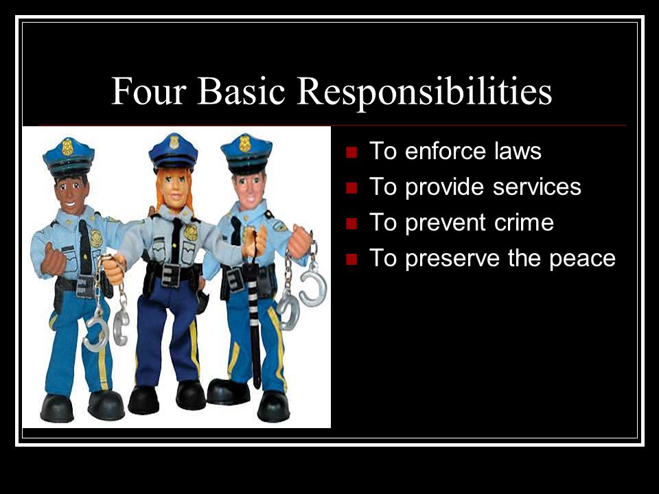 Four Basic Responsibilities