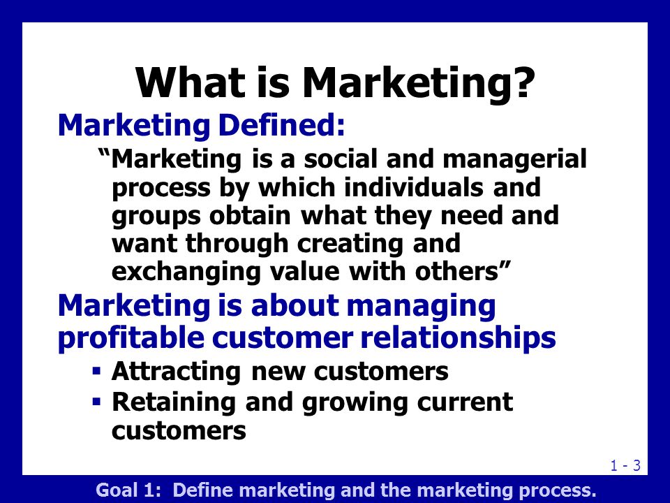 The Marketing Process A Five-Step Process