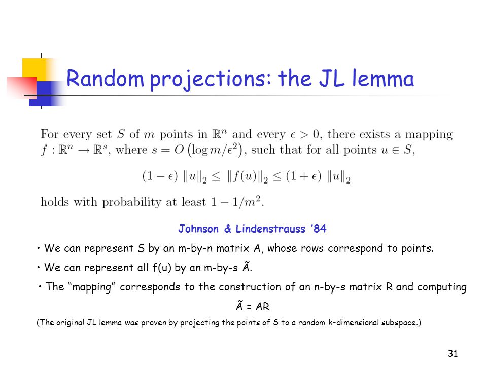 Randomized Matrix Algorithms And Their Applications Ppt Video Online Download
