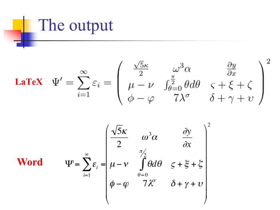 Word vs. LaTeX Udi Boker April ppt video online download