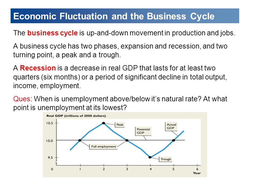 Economic Fluctuation and the Business Cycle