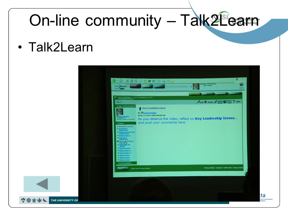 On-line community – Talk2Learn