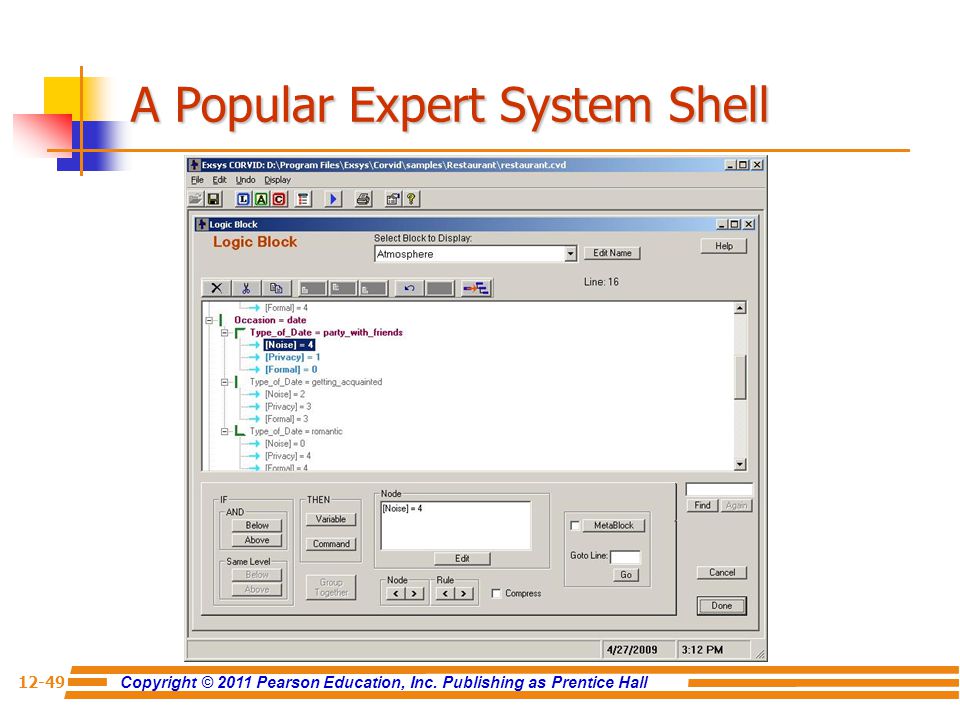 A Popular Expert System Shell