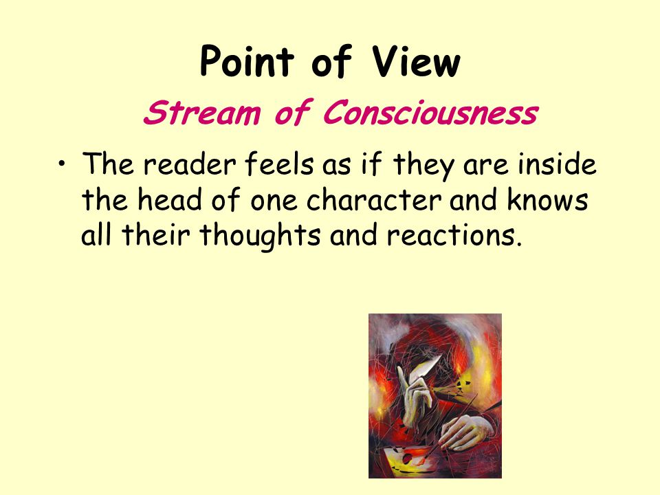 Point of View Stream of Consciousness