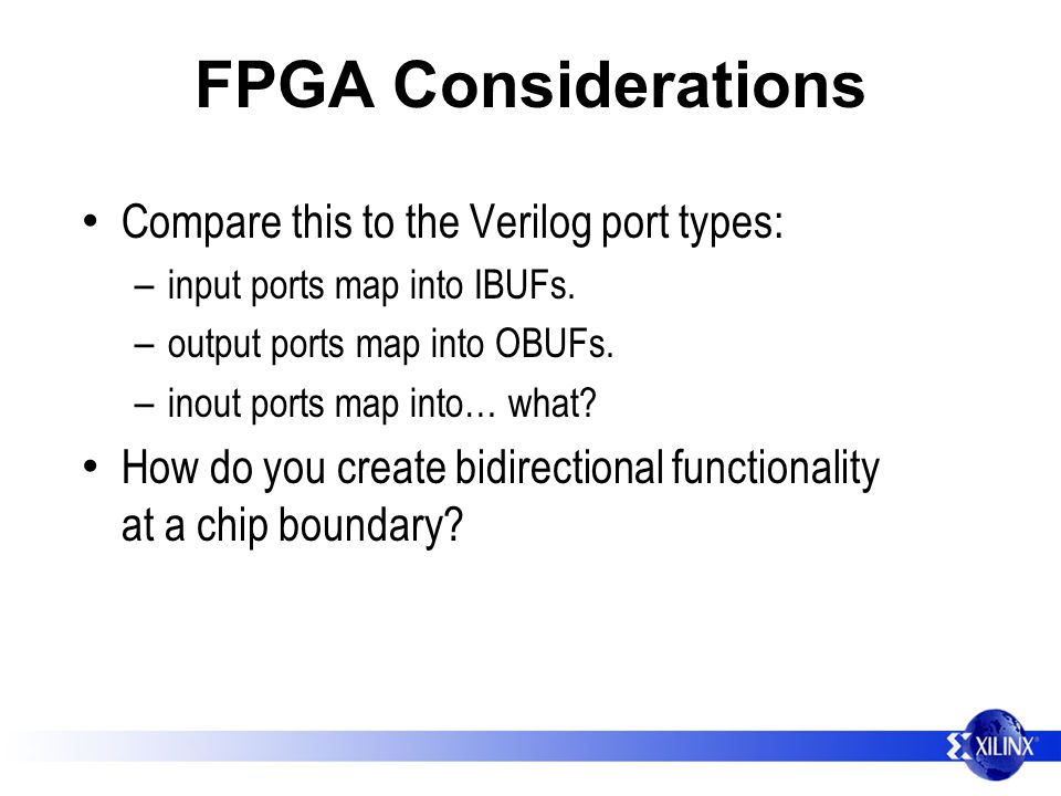 Ee178 Lecture Intro To Verilog For Use With Fpgas Ppt Download