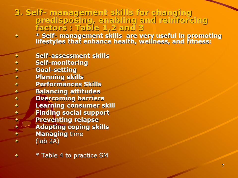 personal assessment of management skills