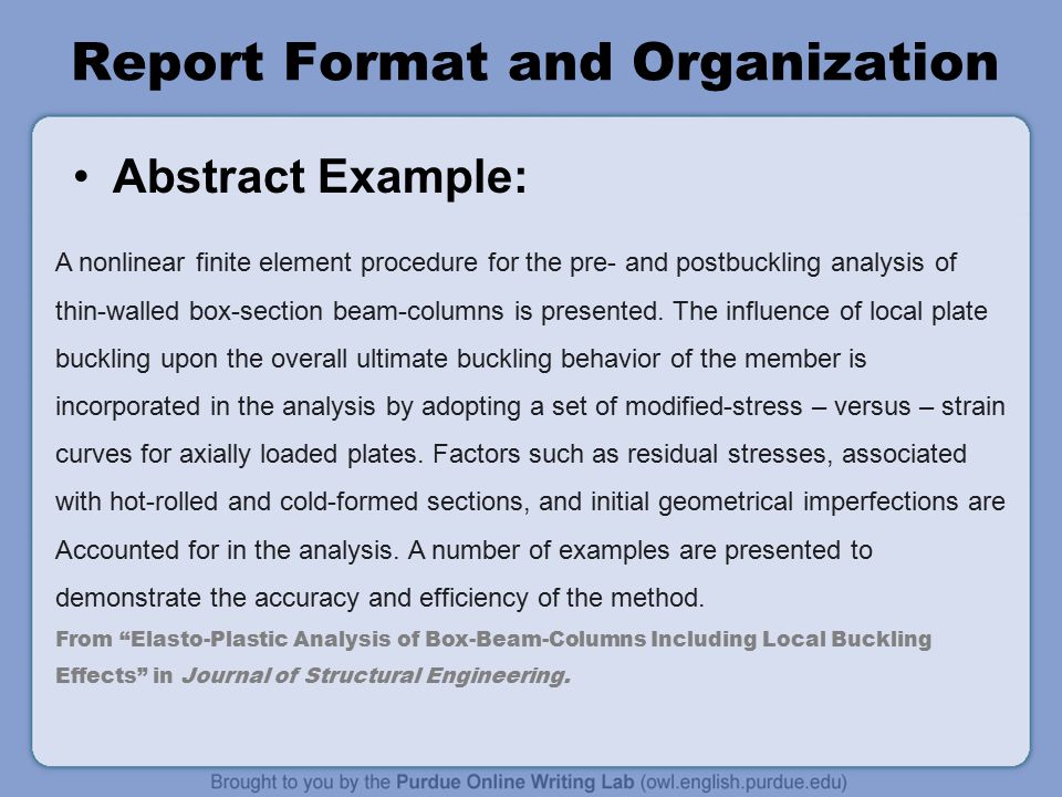 Report example. Abstract how to write example. English Report example. Abstract of the article.