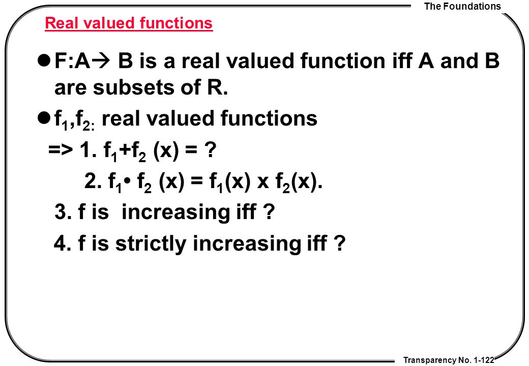 Chapter 1 The Foundations Ppt Download