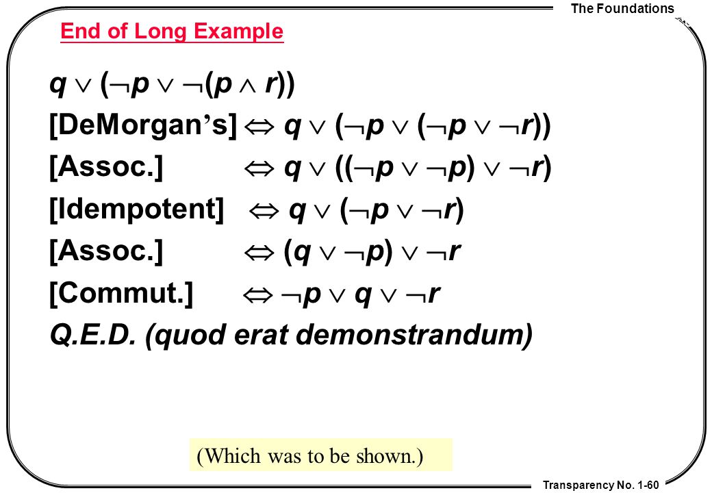 Chapter 1 The Foundations Ppt Download