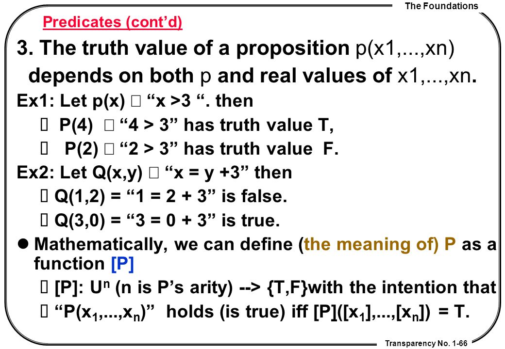 Chapter 1 The Foundations Ppt Download