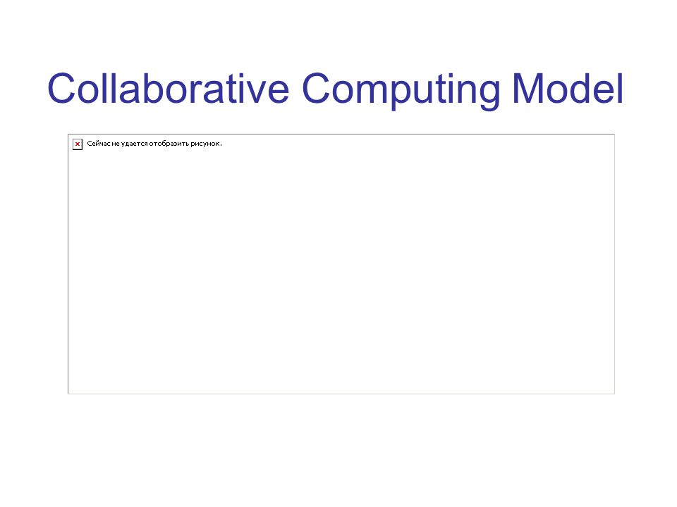 Collaborative Computing Model