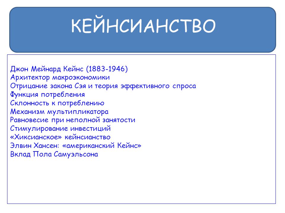 Развитие кейнсианства. Кейнсианство Джон Мейнард Кейнс. Реформы Кейнса. Элвин Хансен кейнсианство. Кейнсианство вклад.