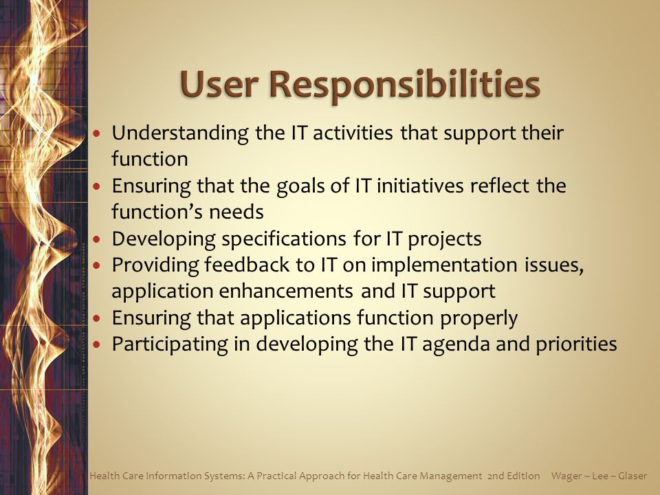 User Responsibilities