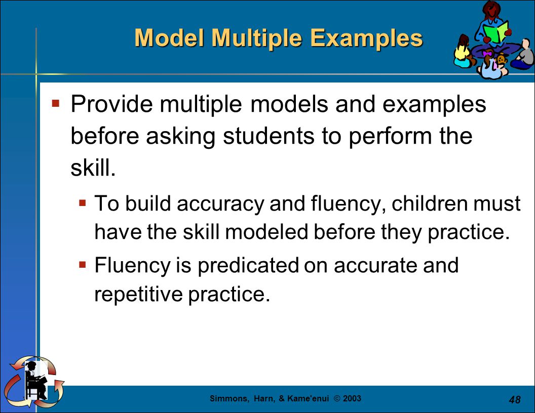 Model Multiple Examples