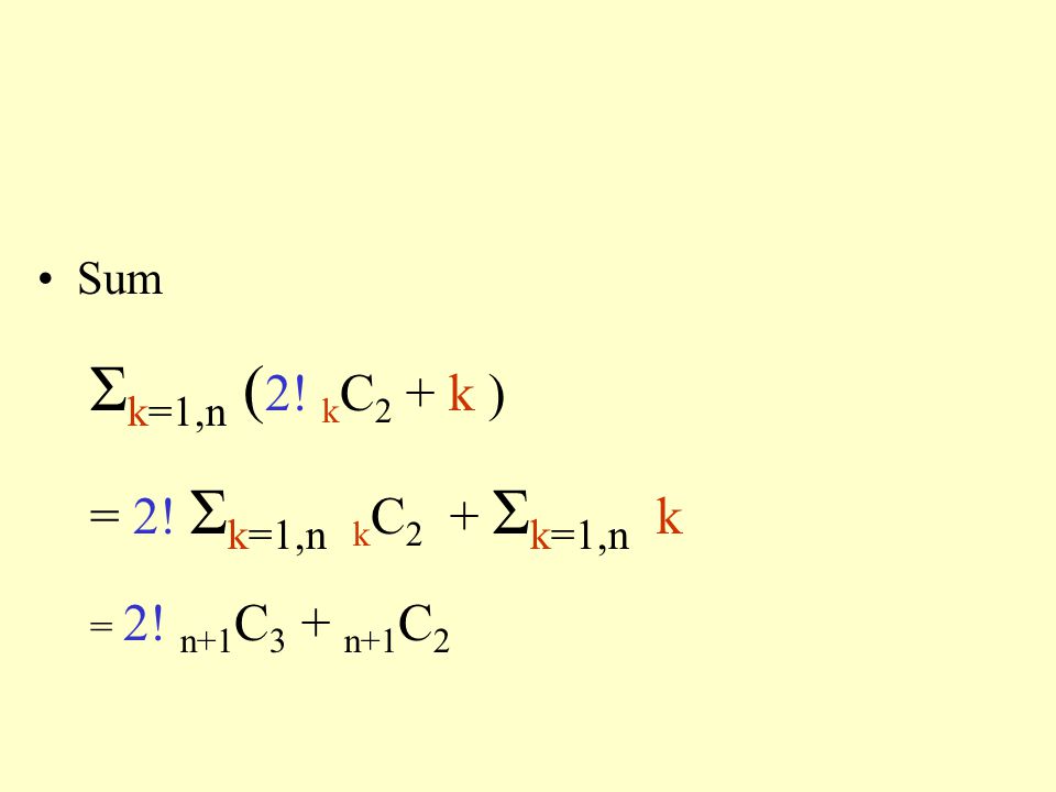 Binomial Identities Ppt Download