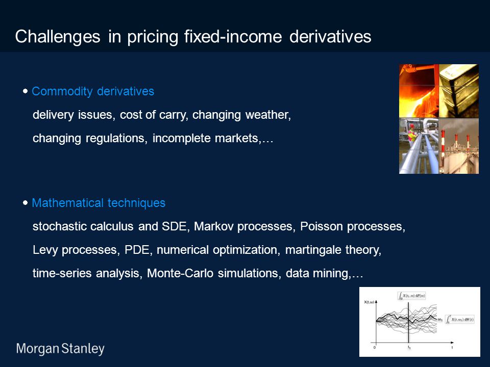 Challenges in pricing fixed-income derivatives