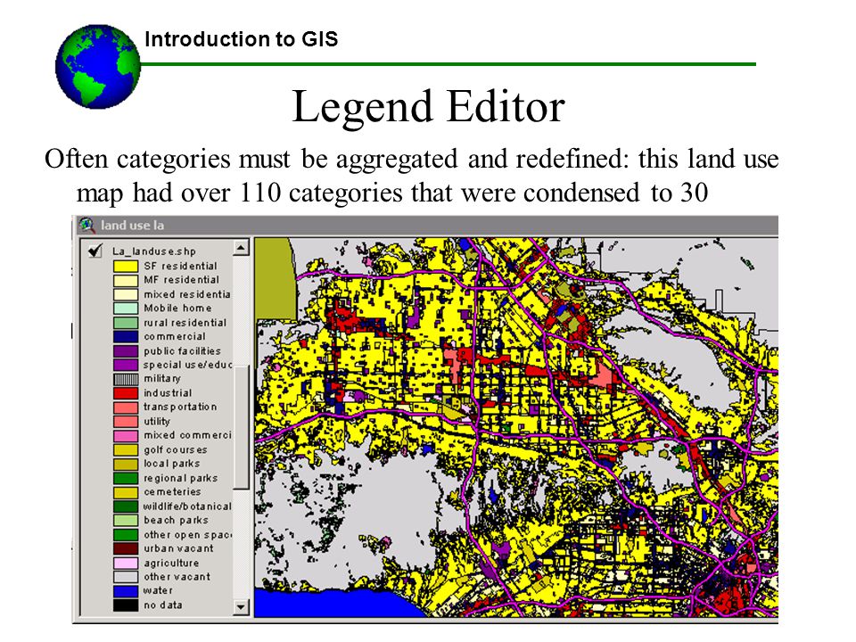 Introduction to GIS Legend Editor.