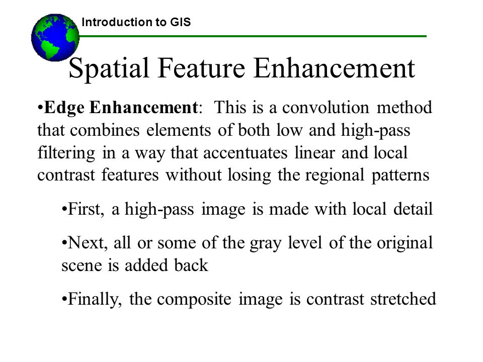 Spatial Feature Enhancement