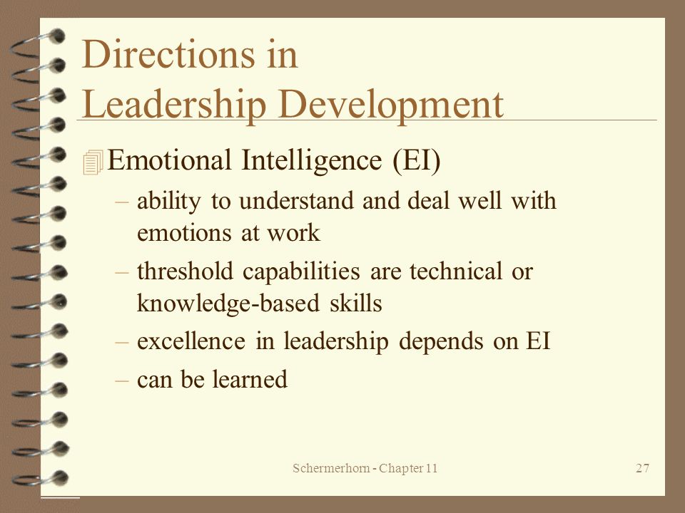 Directions in Leadership Development