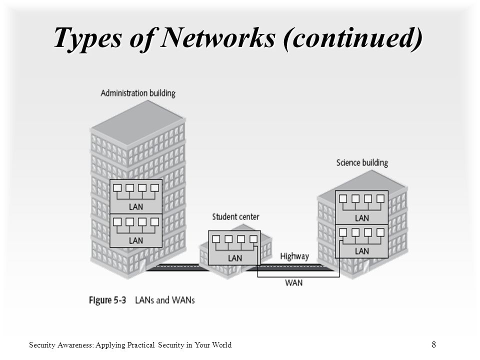 Types of Networks (continued)