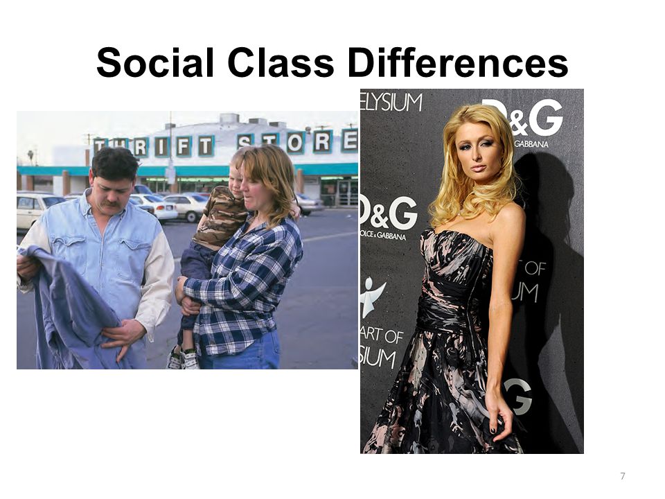 Social Class Differences