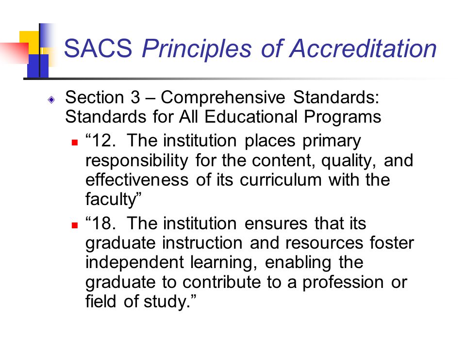 Assessment & Review of Graduate Programs ppt download