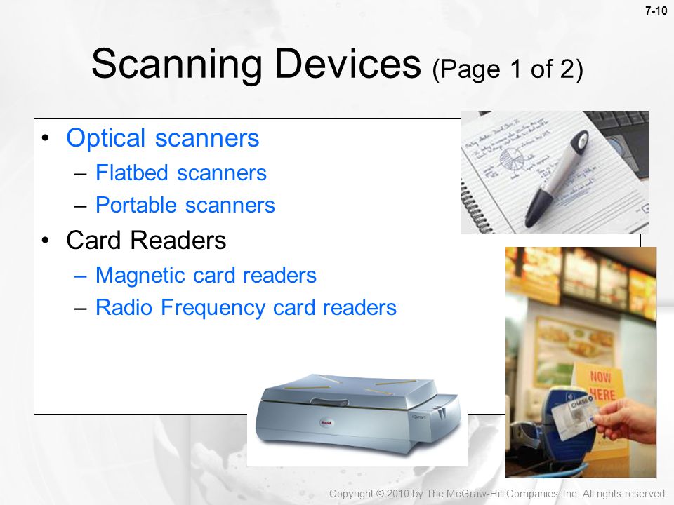 Scanning Devices (Page 1 of 2)