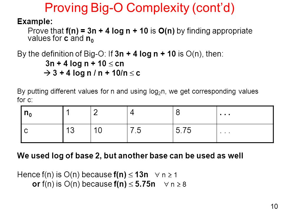 Complexity Analysis Part Ii Ppt Video Online Download
