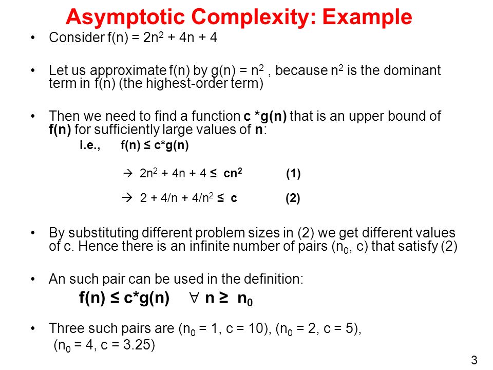 Complexity Analysis Part Ii Ppt Video Online Download