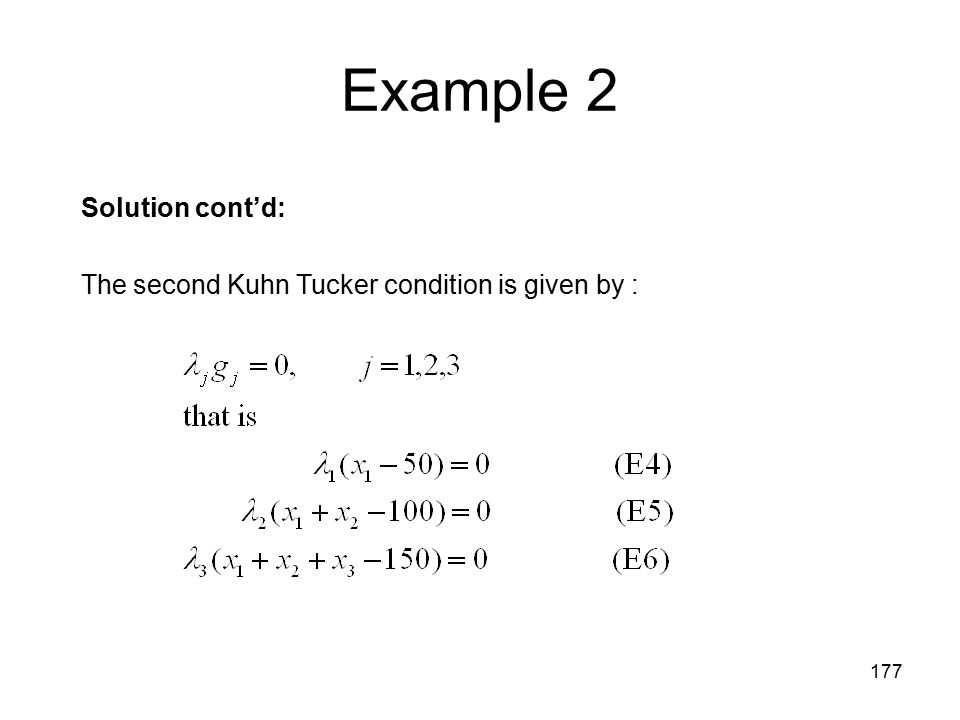 Example 2 Solution cont’d: