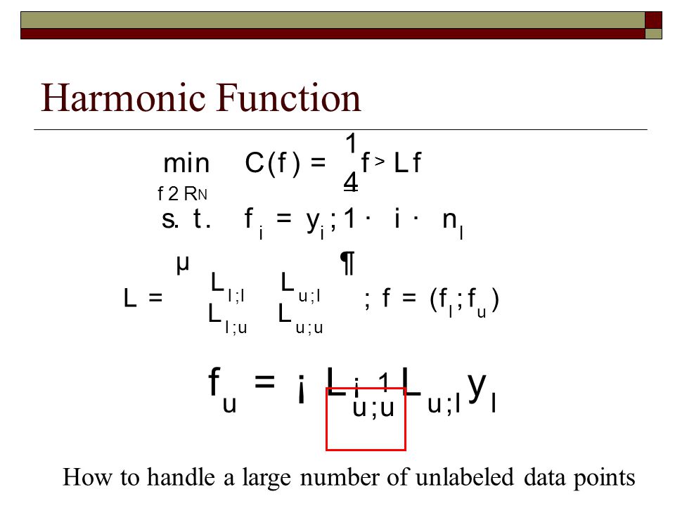 Semi Supervised Learning Ppt Video Online Download