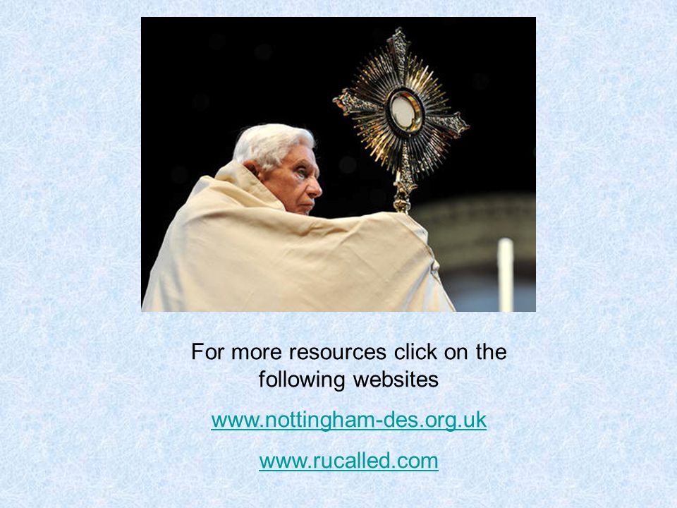 For more resources click on the following websites