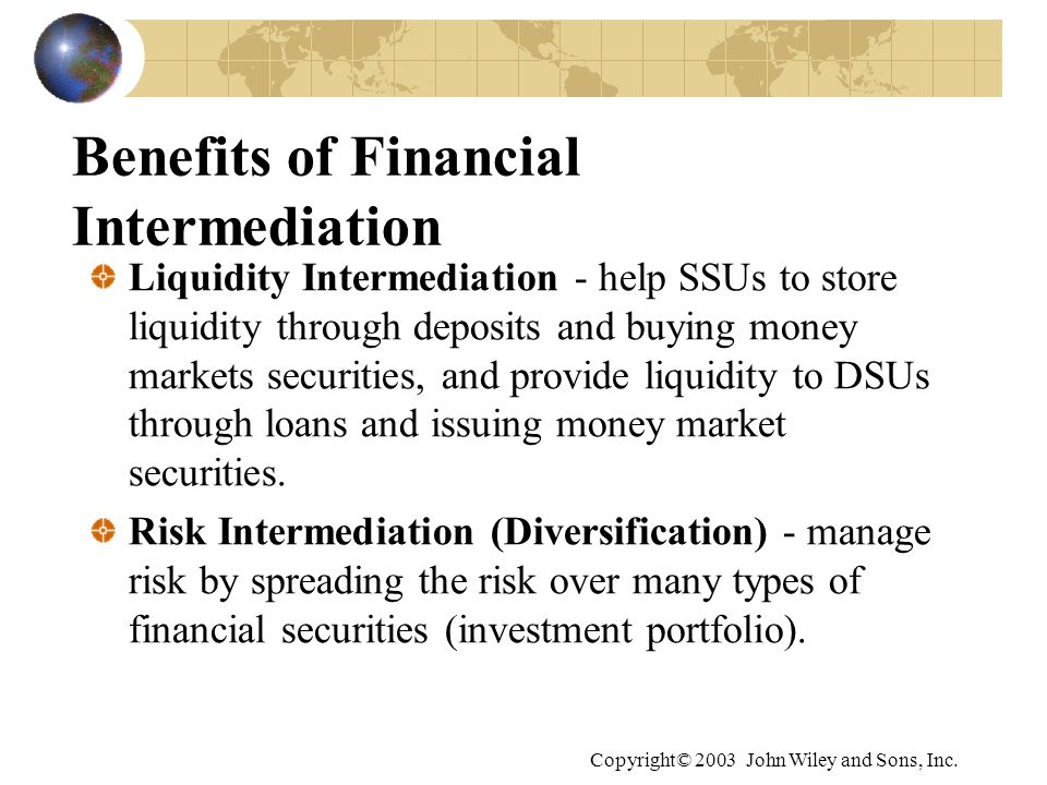 Benefits of Financial Intermediation
