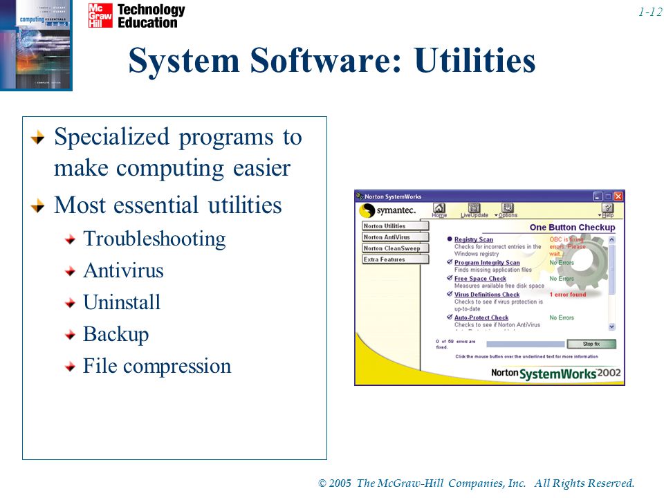 System Software: Utilities