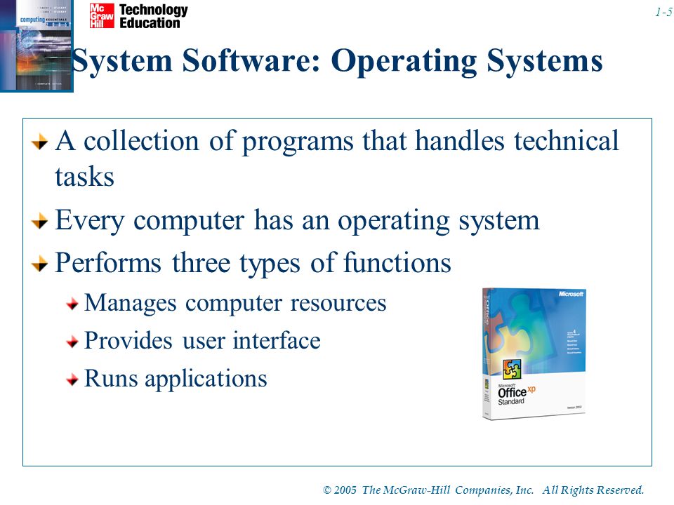 System Software: Operating Systems