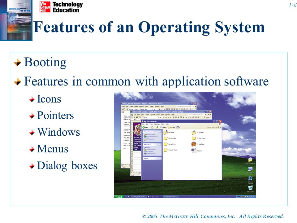 Features of an Operating System