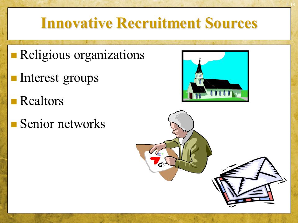 Innovative Recruitment Sources