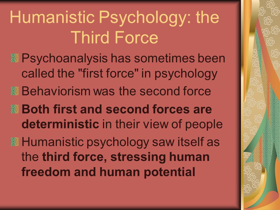 third force in psychology
