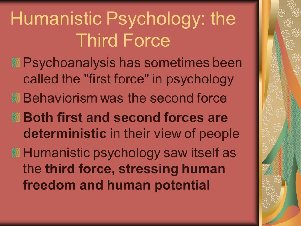 humanistic psychology examples